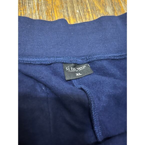 Si Tu Veux Blue Men’s Superstack Sweatpants Size XL - Picture 3 of 5